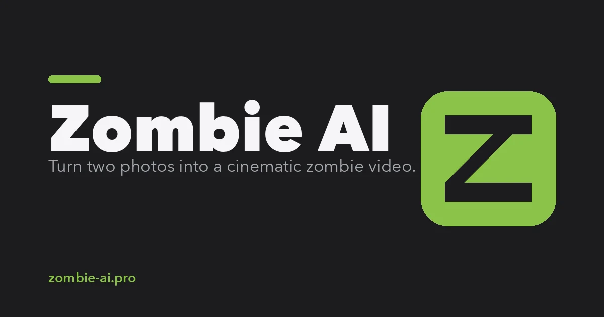 A zombie love story clip made with Zombie AI